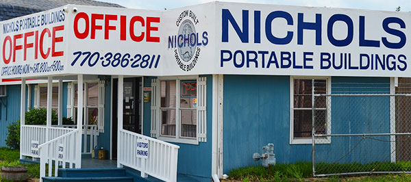 nichols portable buildings office